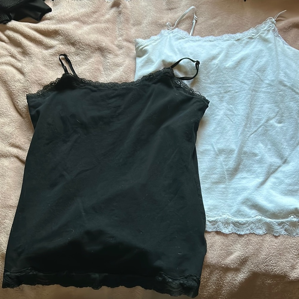 Laced tank tops